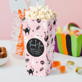 Roze Halloween Verjaardagsfeestje Popcorn Bedankdoosjes