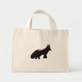 Roze Halloween-vos kostuum Mini Tote Bag (Voorkant)