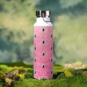 Roze Halloween Waterfles van Dichteres Adiela Akoo