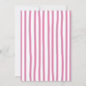 Roze Hand Getekende Favoriete Dingen Kerstfeest Kaart (Achterkant)