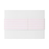 Roze hand getrokken boog en strepen krabbelen brui uitnodigingen wikkel (Achterkant Voorbeeld)