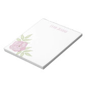 Roze handbediende Notitieblok van 5,5 x 6 inch - 4 (Linkerzijde)