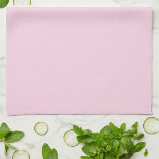 Roze handdoek (Gevouwen)