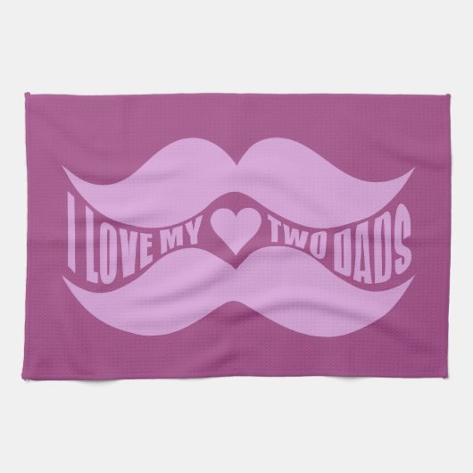 Roze handdoek met handdoek (Horizontaal)