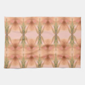 Roze handdoek met tulpen (Horizontaal)