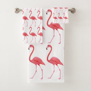 Roze handdoekset bad handdoek