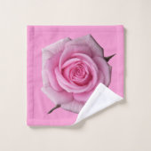 Roze handdoeksets Aangepast Roos handdoeken (Wasdoekje)