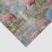 Roze handpalm mozaïekreefpapier tissuepapier (Detail)