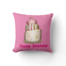 Roze "Happy Birthday"-piloot met Cake