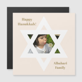 Roze Happy Hanukkah Cute Foto