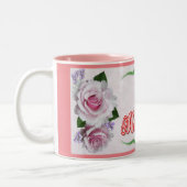 Roze Happy Moederdag Mok (Links)