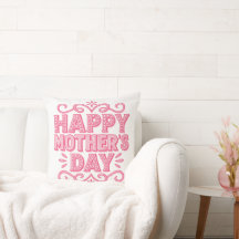 Roze Happy Mother's Day Vintage