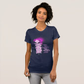 Roze Happy T-shirt (Voorkant volledig)