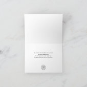 Roze Happy Valentine's Day Company Logo Bedankkaart (Binnen)