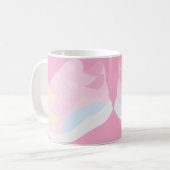 Roze hardloopschoenen koffiemok (Voorkant links)