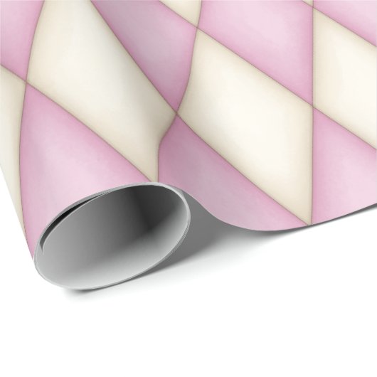 Roze Harlekijn Middeleeuws Sprookje (middelgrote s Cadeaupapier (Rol Hoek)