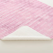 Roze Harlekijn Sherpa Deken (3/4)
