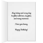 Roze hart 40e geboortedag Vriendin (Binnen (Rechts))