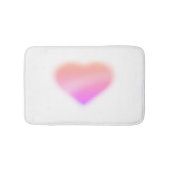 roze hart badmat (Voorkant)
