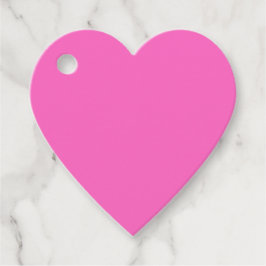 Roze hart bedankjes labels