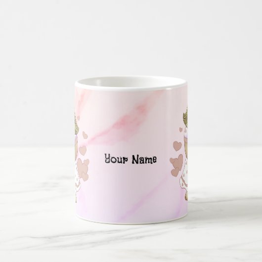 roze hart Betsy Beer mok (Center)