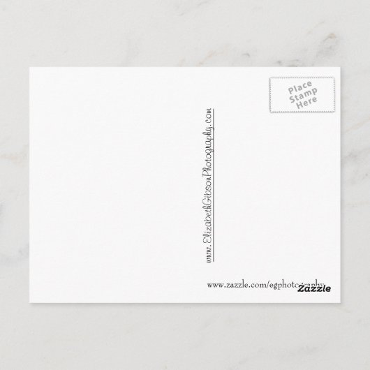 Roze hart briefkaart (Achterkant)