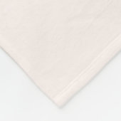 Roze hart bril liefde fleece deken (Hoek)