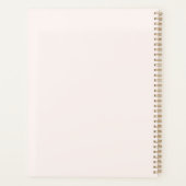 Roze Hart Bril Liefde Planner (Achterkant)