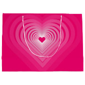 Roze Hart Cadeautas (Achterkant)