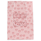 Roze Hart Cadeautas (Voorkant)
