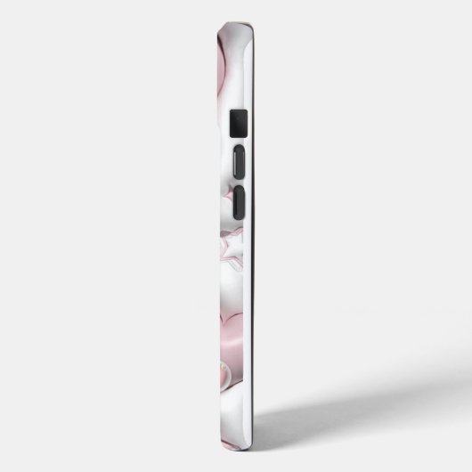 Roze hart Case-Mate iPhone case (Achterkant / Links)