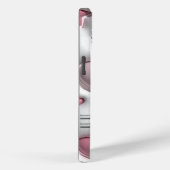 Roze hart  Case-Mate iPhone case (Achterkant / Rechts)