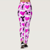  ROZE HART CHEERLEADER LEGGINGS (Achterkant)