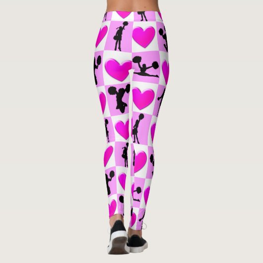  ROZE HART CHEERLEADER LEGGINGS (Achterkant)