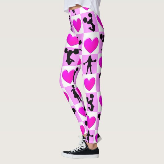  ROZE HART CHEERLEADER LEGGINGS (Links)