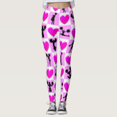  ROZE HART CHEERLEADER LEGGINGS (Voorkant)