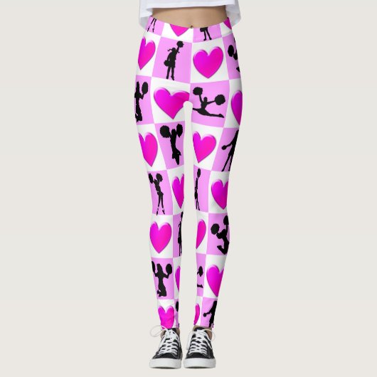  ROZE HART CHEERLEADER LEGGINGS (Voorkant)