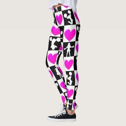  ROZE HART CHEERLEADING LEGGINGS (Links)