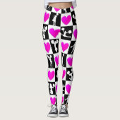  ROZE HART CHEERLEADING LEGGINGS (Voorkant)