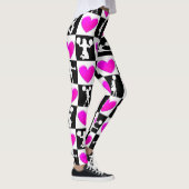  ROZE HART CHEERLEADING LEGGINGS (Rechts)
