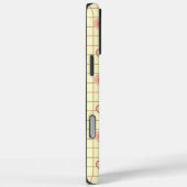 Roze Hart Cream Geruite Valentijnsdag Gift Case-Mate iPhone Case (Achterkant / Rechts)