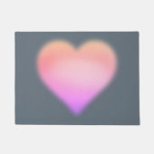 roze hart deurmat (Voorkant)