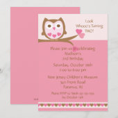 Roze hart - en oorheelkunde kaart (Voorkant / Achterkant)