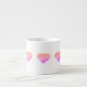 roze hart espresso kop (Voorkant)