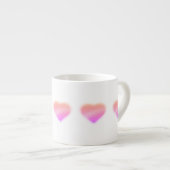 roze hart espresso kop (Voorkant rechts)