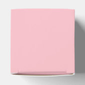 Roze Hart Favor Doos Bedankdoosjes (Bovenkant)
