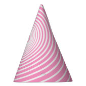 Roze Hart Feesthoed - Kies Kleuren Feesthoedjes (Rechts)