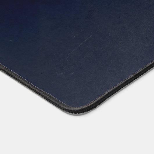 Roze hart in zwart bureaumat (Hoek)