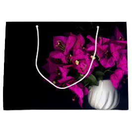 "Roze hart in zwart" Groot Cadeauzakje