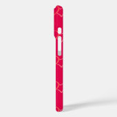 Roze Hart Liefde Eiffeltoren Parijs Case-Mate iPhone Case (Achterkant / Links)